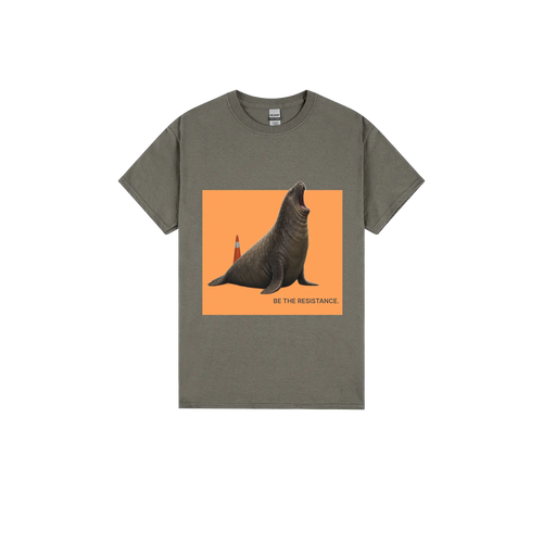 Charcoal front flat lay