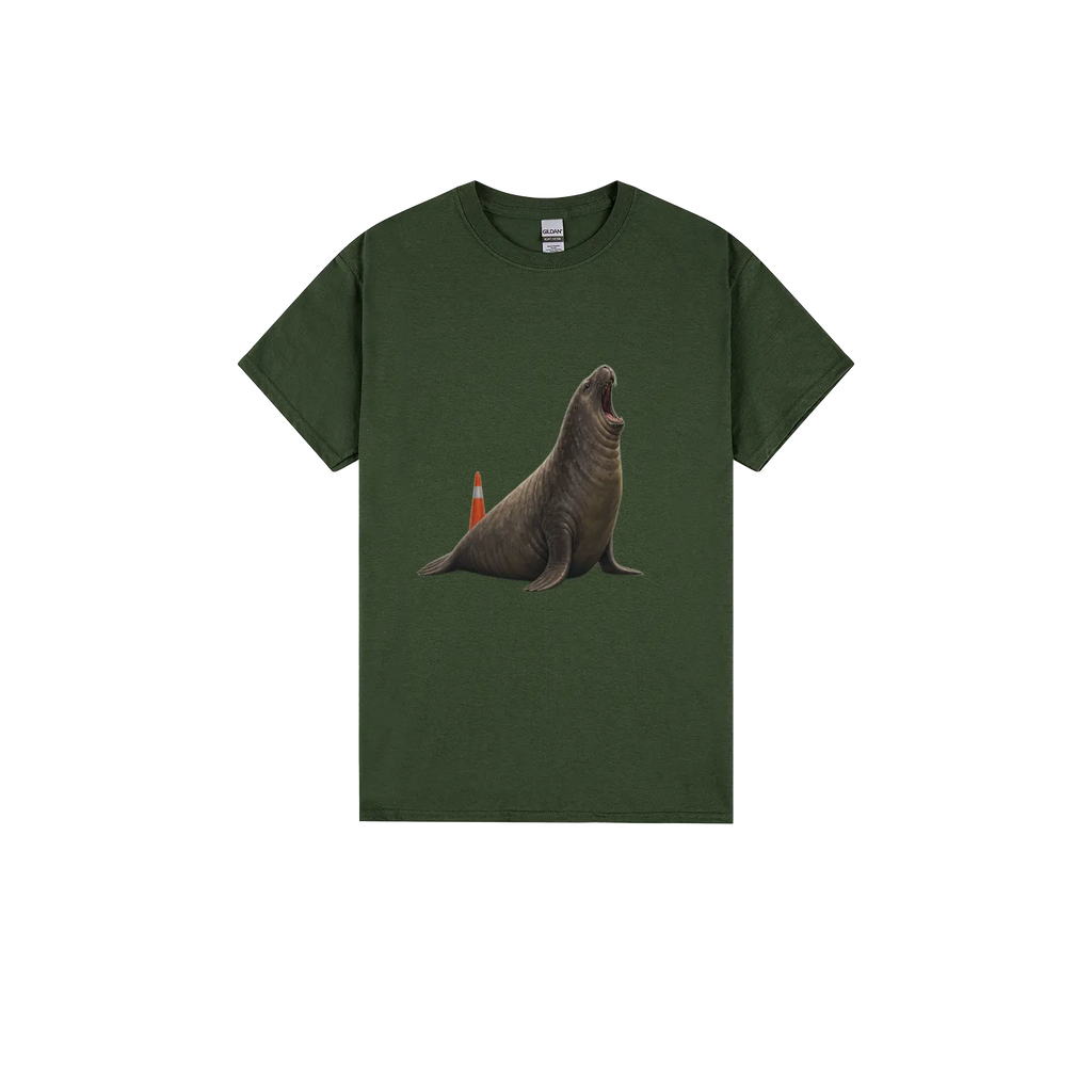 Forest Green front flat lay