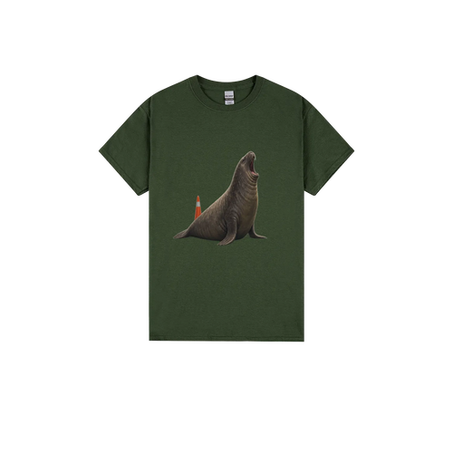 Forest Green front flat lay