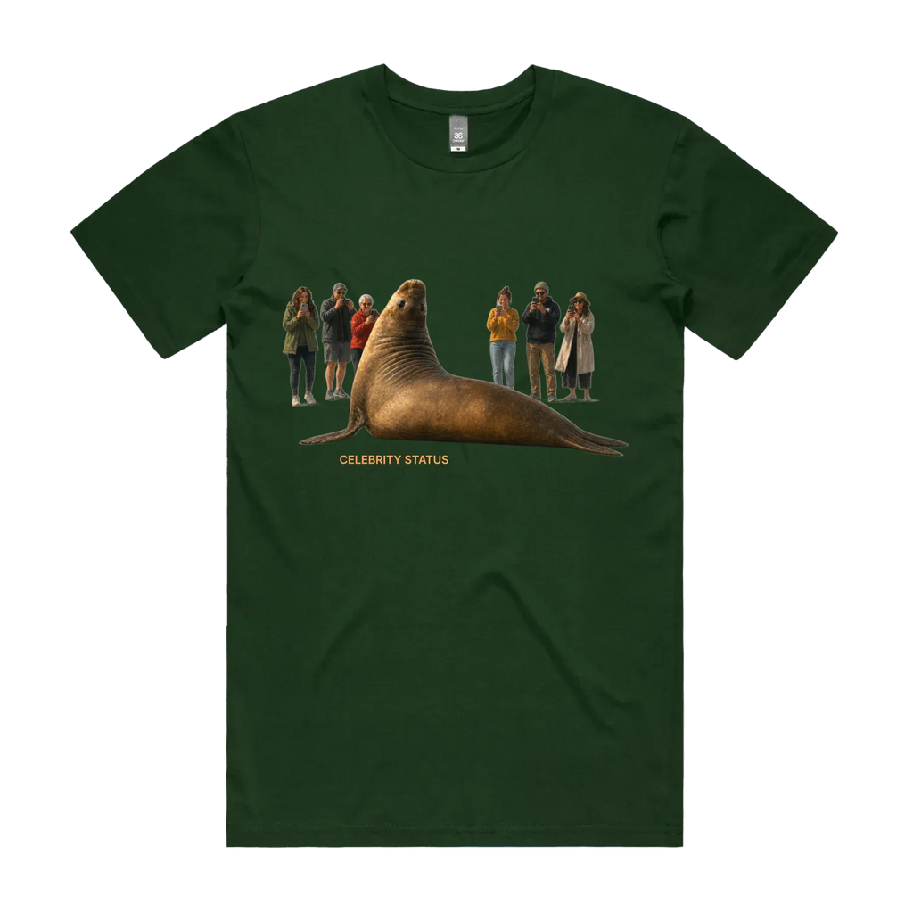 Forest Green front flat lay