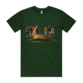 Forest Green front flat lay