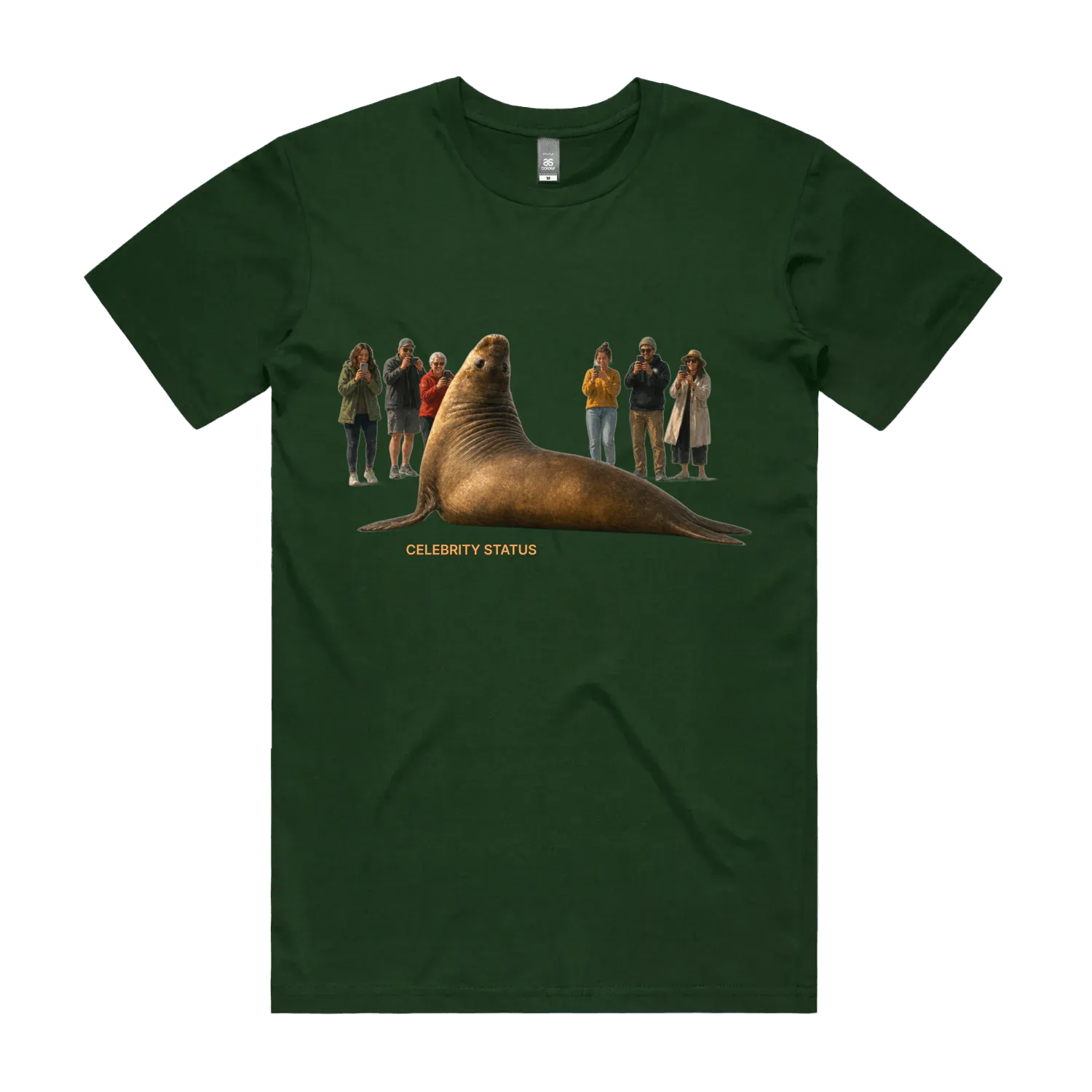 Forest Green front flat lay