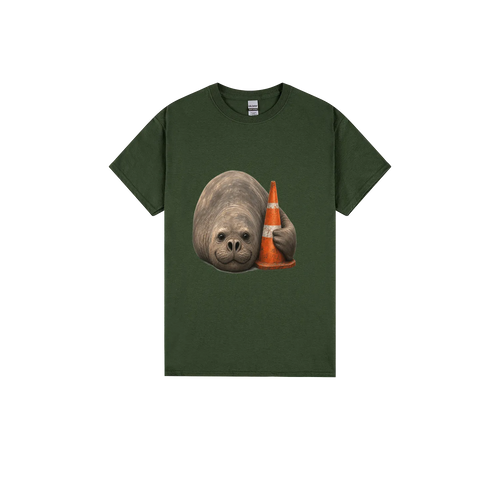 Forest Green front flat lay