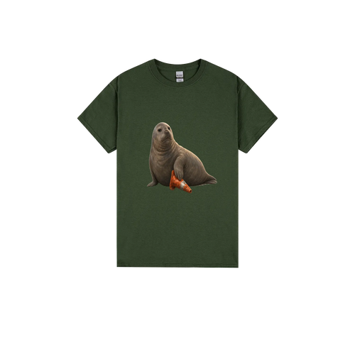 Forest Green front flat lay