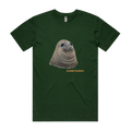 Forest Green front flat lay