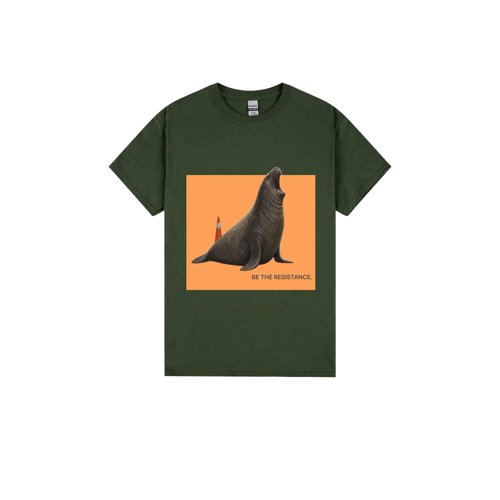 Forest Green front flat lay